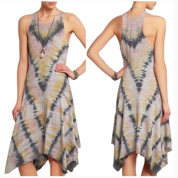 Raquel Allegra Dresses & Skirts - Raquel Allegra Tie Dye Dress Handkerchief 0